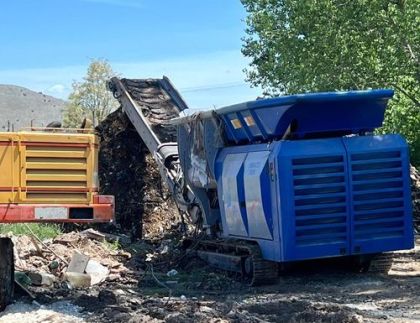 ΞΕΚΙΝΗΣΑΝ ΟΙ ΕΡΓΑΣΙΕΣ ΣΥΝΘΛΙΨΗΣ ΦΕΡΤΩΝ ΥΛΙΚΩΝ