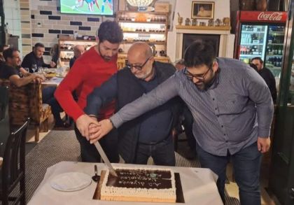 Έκοψε την βασιλόπιτα ο Διγενής Νεοχωρίου