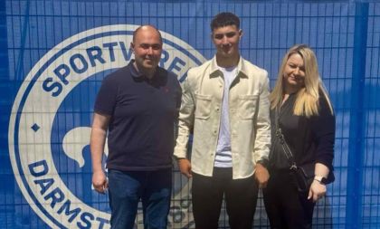 Mεταγραφή στη Βundesliga 2 U17 και τη Sportverein Darmstadt για το Νεοχωρίτη ποδοσφαιριστή Αθανάσιο Ρίζο